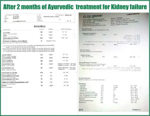 Kidney patient after report